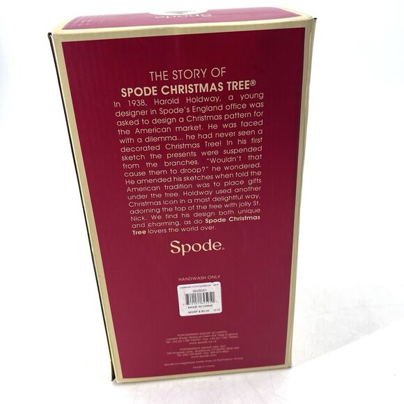 Spode Christmas Tree 8 oz. Champagne Flutes Glasses  Set of 4 - Picture 6 of 9